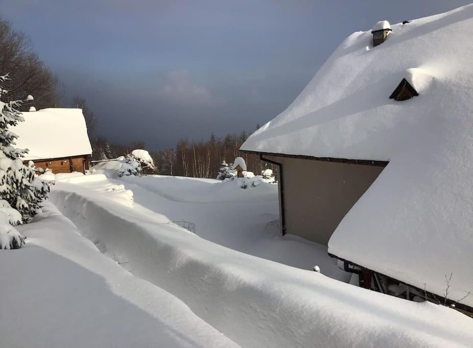 Domek Gorski Na Polanie Goryczkowej 700 M Npm - Szczyrk Dojazd Samochodem Terenowym, W Zimie Utrudniony - Wymagane Lancuchy Exteriör bild